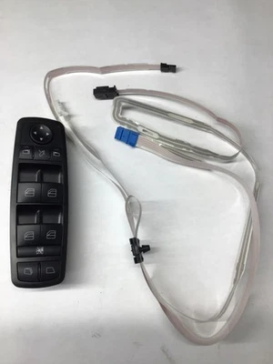 MERCEDES X164 GL450 GL550 ML W164 FRONT LEFT DOOR WINDOW SWITCH & WIRING HARNESS - Image 1 of 4