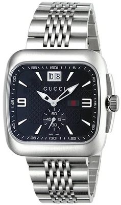 Unused GUCCI Coupe YA131305 Silver Stainless Men Watch in Box - image 1 of 4
