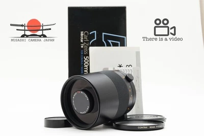 Rare⚔️Almost Unused⚔️Contax Carl Zeiss Mirotar 500mm f/8 T* Lens C/Y From JAPAN - Image 1 of 4