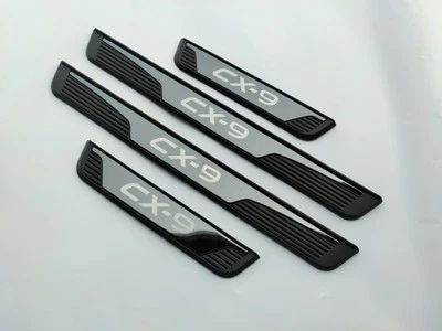 Door Sill Protector Scuff Plate Trim Guard For 2023 Mazda CX9 CX-9 Accessories Foto 1 de 4