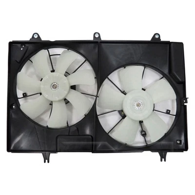 For Cadillac CTS 2004-2007 TYC 623460 Dual Radiator & Condenser Fan Assembly Foto 1 de 4