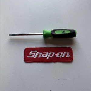 Snap On Flat Screwdriver Neon Green 7/32 Sgd306b 🇺🇸 - Picture 1 of 12