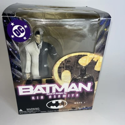 Figura de acción de dos caras DC Comics 6" Kia Asamiya Batman Wave 1 juguetes Yamato nueva Foto 1 de 4