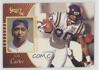 1996 Select Artist's Proof Cris Carter #103 HOF - Image 1 of 2