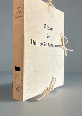 Album de Villard de Honnecourt Architecte du 13 Siecle 1968 Fascimile Portfolio - Image 1 of 4