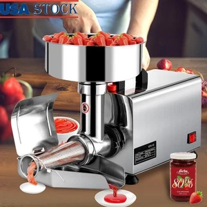Electric Tomato Strainer Stainless Steel Sauce Maker 370W Food Grinder New - Picture 1 of 10