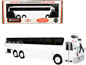 1984 EAGLE MODEL 10 BUS BLANK WHITE 1/87 DIECAST MODEL ICONIC REPLICAS 87-0360
