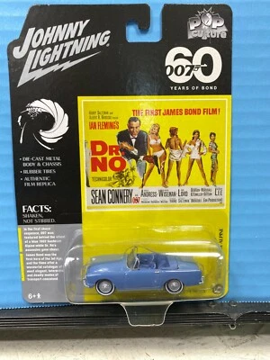 1/64 JOHNNY LIGHTNING JAMES BOND OO7 DR. NO 1962 SUNBEAM ALPINE ROADSTER BLUE - Image 1 of 2