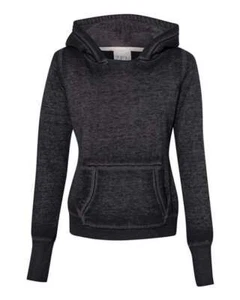 J. America 8912 Women Zen Fleece Hooded Sweatshirt - Picture 1 of 5