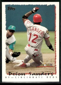 1995 National Packtime #17 Deion Sanders - Picture 1 of 2
