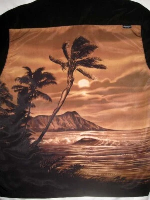 Rietveld ® USA Sexy Island Mermaid - 100% Poly - Camp L Large Shirt New NWOT - Image 1 of 4