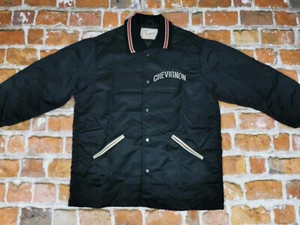 Chevignon Vintage Pure SPORTS Jacket Arch Black Casual Size: L Tip Top - Picture 1 of 9