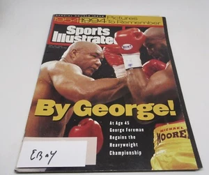 Sports Illustrated NOV 14, 1994 GEORGE FOREMAN REGAINS TITLE! Vintage Magazine - Picture 1 of 11