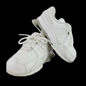 Nike Shox White Croc Embossed Sneakers Toddler 8C MUST SEE! - Picture 1 of 12