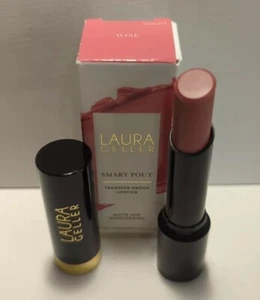 Laura Geller Smart Pout Transfer-Proof Lipstick *Wise/Light Pink* Matte - Picture 1 of 4
