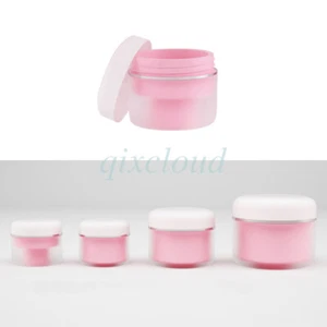 30/50/100/150g Pink Jar Container Cosmetic Cream Lotion Lip Blam Sub-Bottle Pot - Picture 1 of 15