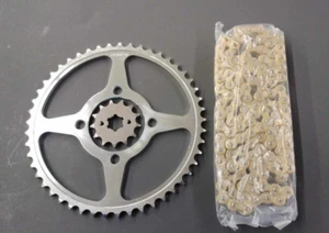 Yamaha TTR125E 2005-2010 JT Sprocket Set and Gold HD Chain Kit - Picture 1 of 3