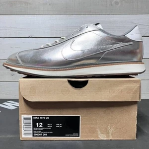 Deadstock Nike 1972 Qs Metallic Silver Mtllc Silver 586367-001 Sneaker Herren US12 - Bild 1 von 5