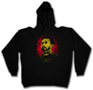 HAILE SELASSIE PORTRAIT I HOODIE Lion of Judah Ethiopia Rastafari Irie Jamaika - Picture 1 of 1