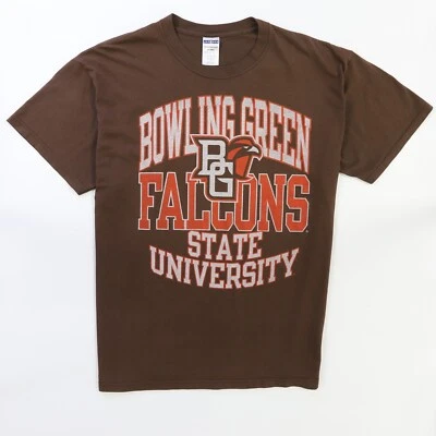 Camiseta Vintage Bowling Green Falcons Talla XL Marrón NCAA Foto 1 de 4