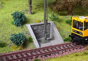 Signal cove of Stone Art HO/OO Gauge Vollmer 48271 - Picture 1 of 2