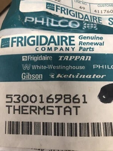 OEM frigidaire dryer thermostat original part#5300169861#h6g4 - Picture 1 of 2