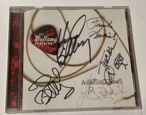 bellamy brothers angels & outlaws Volume 1 signed CD w/ back stage pass - Imagen 1 de 5