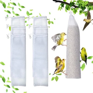 6er Pack Finkensockenfutterhaus Vogelfutterhaus Saatsack Netz Futtersack für Finkendistel - Bild 1 von 6