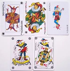5 comodines diferentes, cartas (3) - Imagen 1 de 1