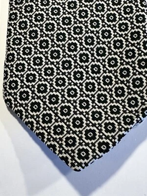 Vintage Tie Blue Green Polyester The Mens Store Sears NeckTie 1970s retro look - Изображение 1 из 4