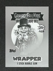 2024 Garbage Pail Kids - Oh, The Horror-ible - Wrapper Card #18 - Wave 4 - Foto 1 di 2