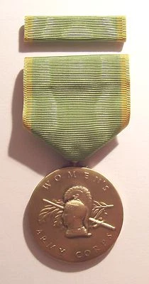 WW II Women's Army Corps. Service Medal with RIBBON - Image 1 of 2