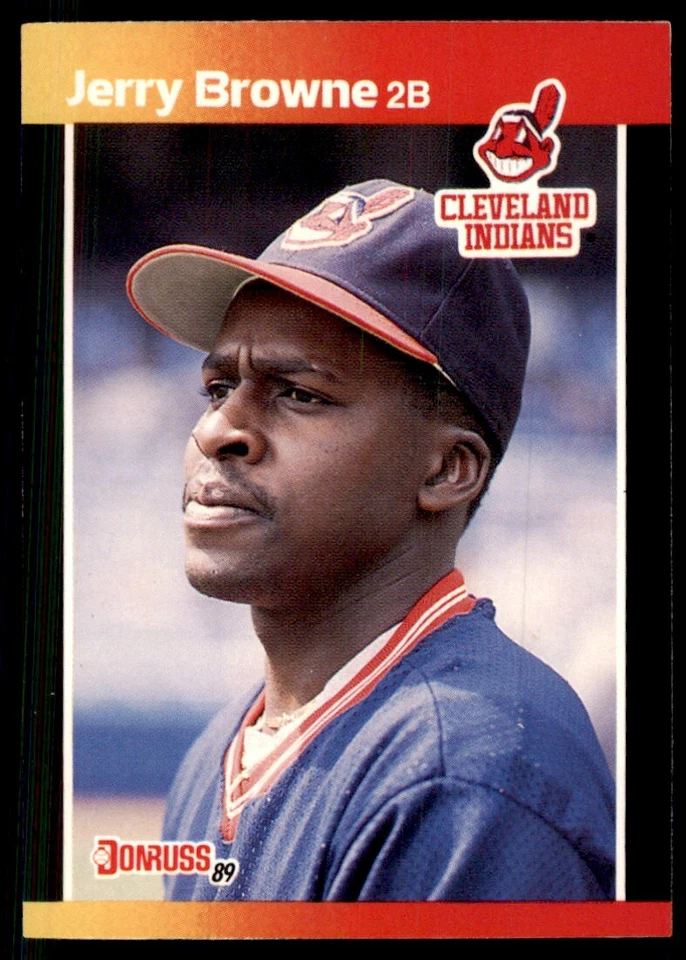 1989 Donruss Traded Jerry Browne Baseball Cards #T-44 - Image 1 of 2