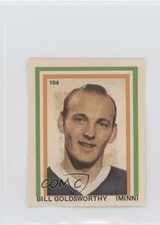 1972-73 Eddie Sargent NHL Player Stickers Bill Goldsworthy #104