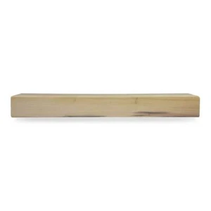 Dogberry Collections Cap-Shelf Mantel 60"W x 5.5"H x 6.25"D Rustic Unfinished - Picture 1 of 2