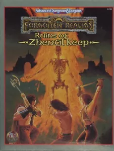 RUINS OF ZHENTIL KEEP VF! #1120 Forgotten Realms Box Set Dungeons Dragons Module - Picture 1 of 3