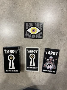 jeu de cartes de tarot - Oliver Hibert, signé - Photo 1 sur 4