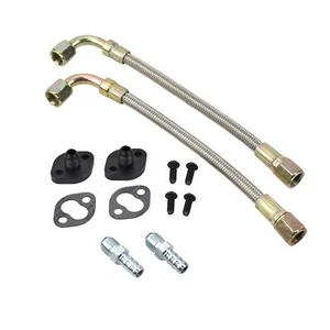 Universal Braided Turbo Water Line 6AN 25cm for Toyota CT9 CT12 CT15 CT20 CT26 - Picture 1 of 2