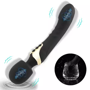 Dildo Vibrator 2 in1 Stimulation Vagina Klitoris Sexspielzeug G-Punkt für Frauen - Bild 1 von 10