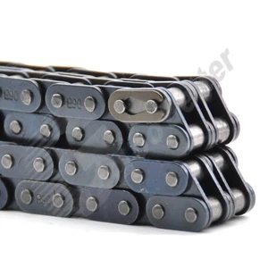 Industrierollenkette 06B 06C ~ 10A Kohlenstoffstahl Doppelstrang Rollenkette - Bild 1 von 6