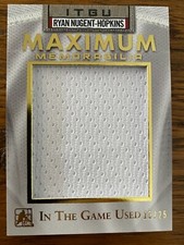 2015-16 ITG Used Maximum Memorabilia MM-RNH2 Ryan Nugent-Hopkins Jersey 15/25