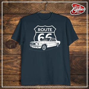 65-70 Ford Mustang techo rígido unisex camiseta, regalos para él, camiseta de regalo del Día del Padre - Imagen 1 de 6