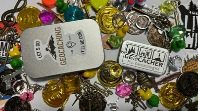 Geocache Treasure Hunting Kit - Always Be Ready to Leave Something Behind. - Image 1 of 2