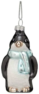 Pingüino Con Bufanda Chuchería Árbol de Navidad Decoraciones - 7cm - Imagen 1 de 2