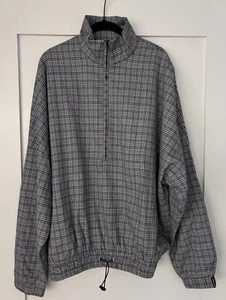 Bobblehaus Plaid Activewear Jacket Mens Size Medium NWT - Picture 1 of 9