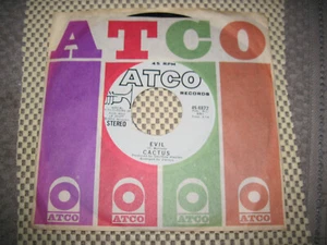 Cactus - Evil - 1972 - 45RPM PROMO - Stereo & Mono Near Mint - Imagen 1 de 3