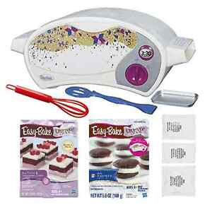 Kids Baking Fun Easy Bake Oven Ultimate Star Edition + Red Velvet & Strawberry C