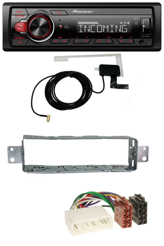 Pioneer MP3 AUX CD DAB USB Autoradio für Daewoo Lanos Nubria Leganza Matiz - Bild 1 von 4