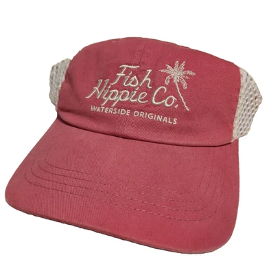 Sombrero de camionero de palma rosa Fish Hippie Co Snapback Foto 1 de 4