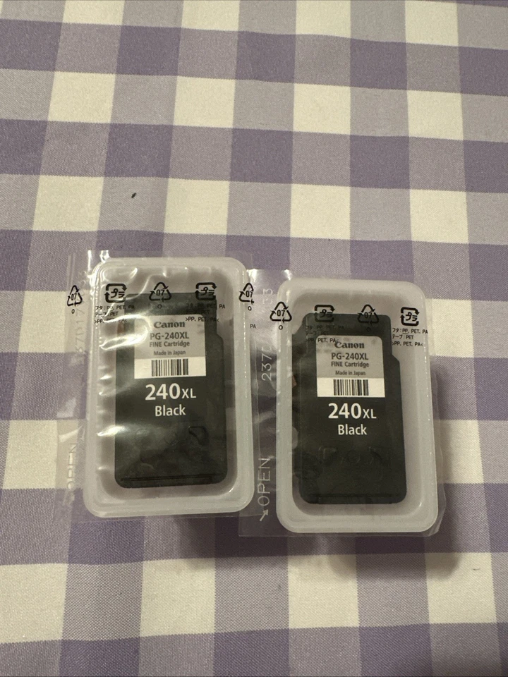 Cartucho de tinta Canon PG-240XL - negro (cantidad 2) sellado Foto 1 de 1